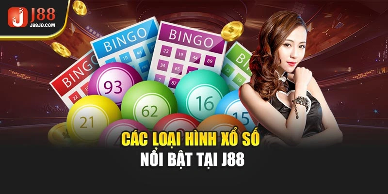 Các loại hình xổ số nổi bật tại J88